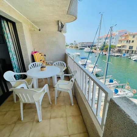 Port Royal B1 2-2 - Apartamento Con Vistas Al Canal - Cerca Playa Empuriabrava Exterior photo